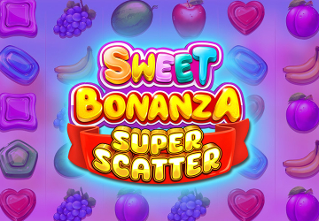 Игра Sweet Bonanza Super Scatter в Candy Casino